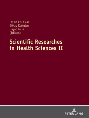 cover image of Scientific Researches in Health Sciences II
